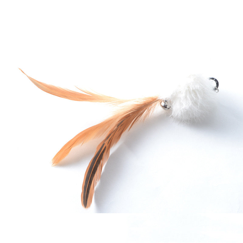 Feather Teaser Toy Cat Wand