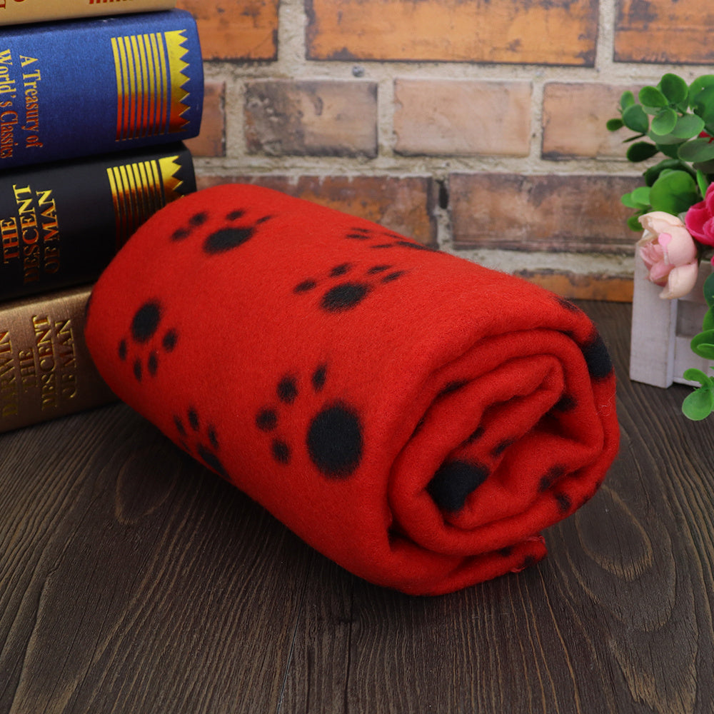 Paw Print Blanket