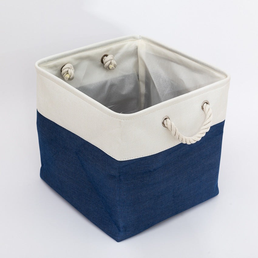 Foldable Dog Toy Organizing Basket