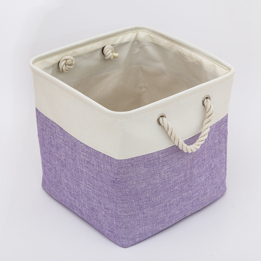 Foldable Dog Toy Organizing Basket