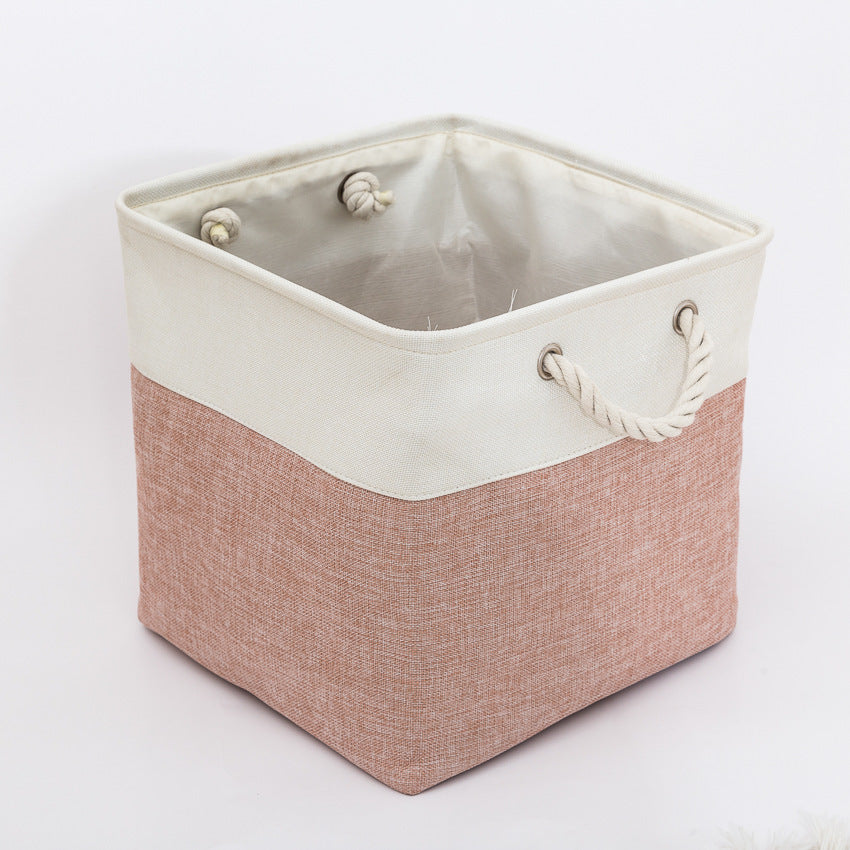 Foldable Dog Toy Organizing Basket
