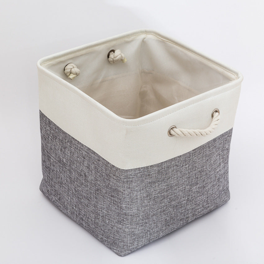 Foldable Dog Toy Organizing Basket