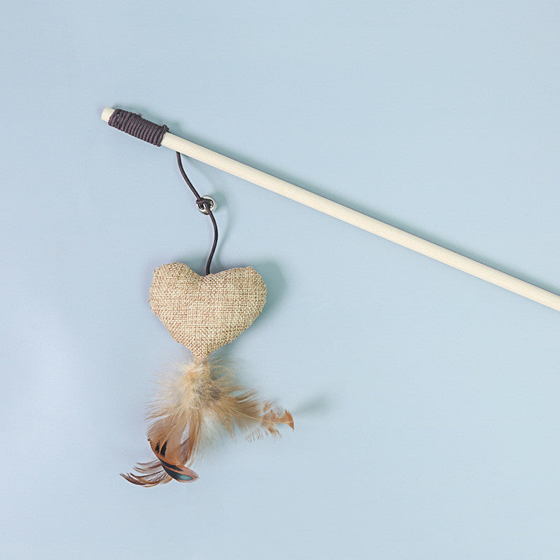 Feather Bell Mouse Toy