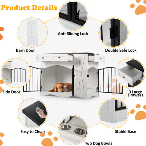 Farmhouse Dog Crate