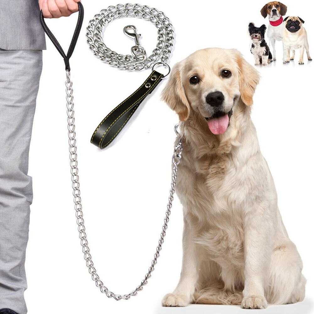 1.2m Metal Chain Dog Lead