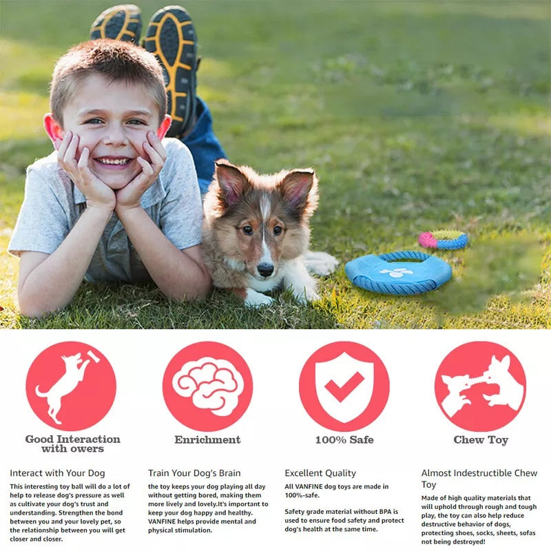 15 Piece Tough Dog Toys Bundle