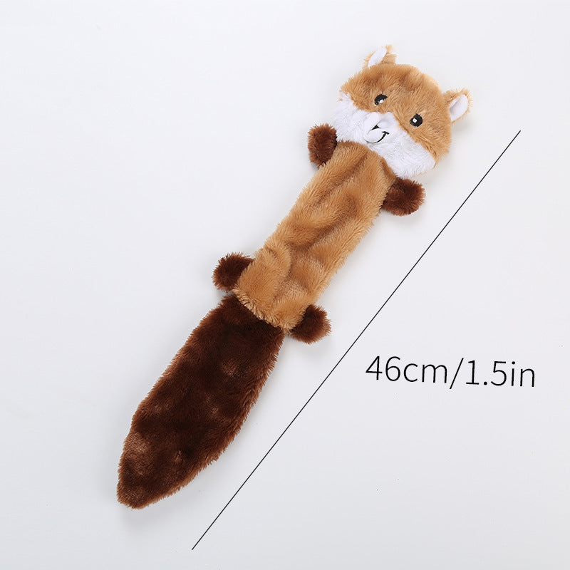 Crinkly Animals Dog Toy