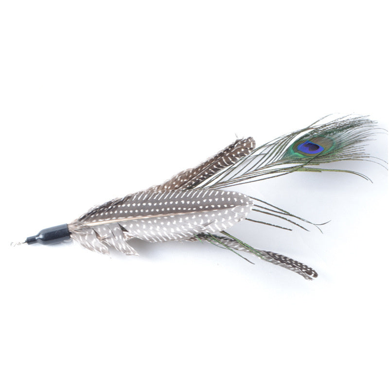 Feather Teaser Toy Cat Wand