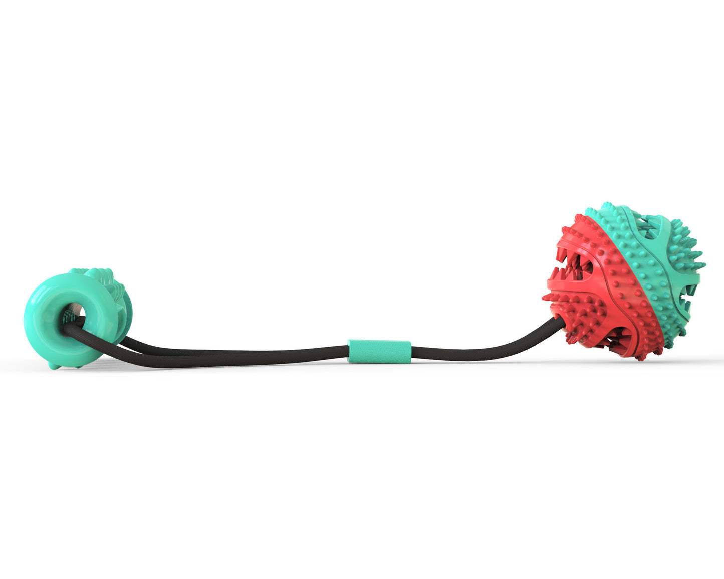 pull rope toy training ball