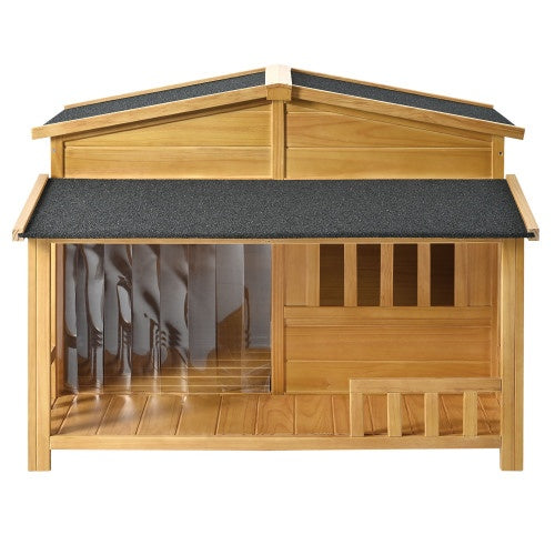 Wooden Dog House, Outdoor & Indoor Dog Crate