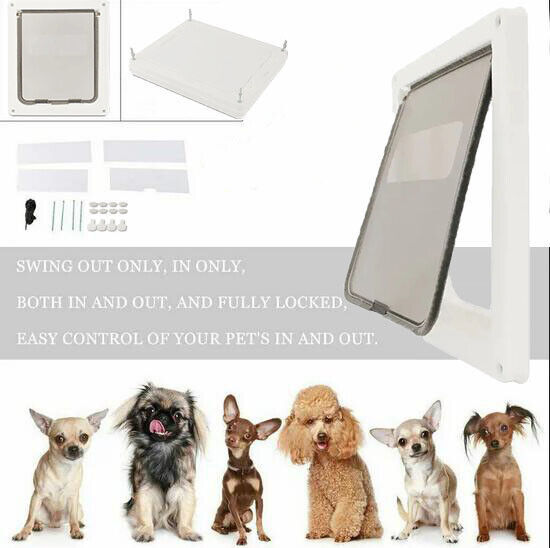 2 Way Opening & Locking Pet Door