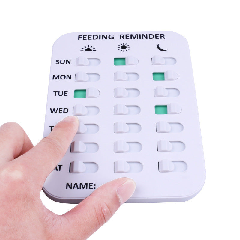 Pet Feeding Record Board