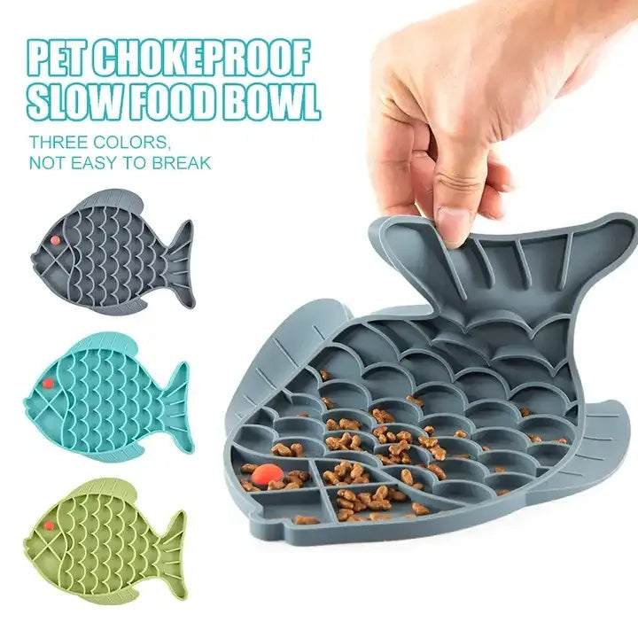 Silicone Lick Mat For Pet Dogs Slow Food Plate