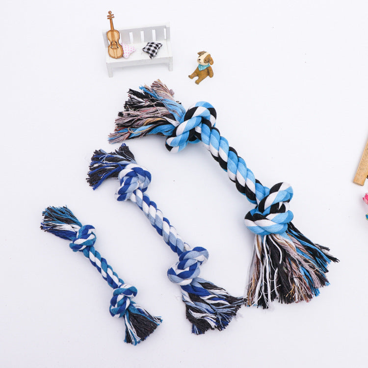 Double knot rope dog toy