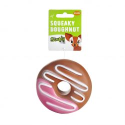 Squeaky Doughnut toy