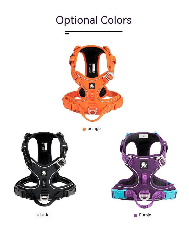 Orange Dog harness - cordura