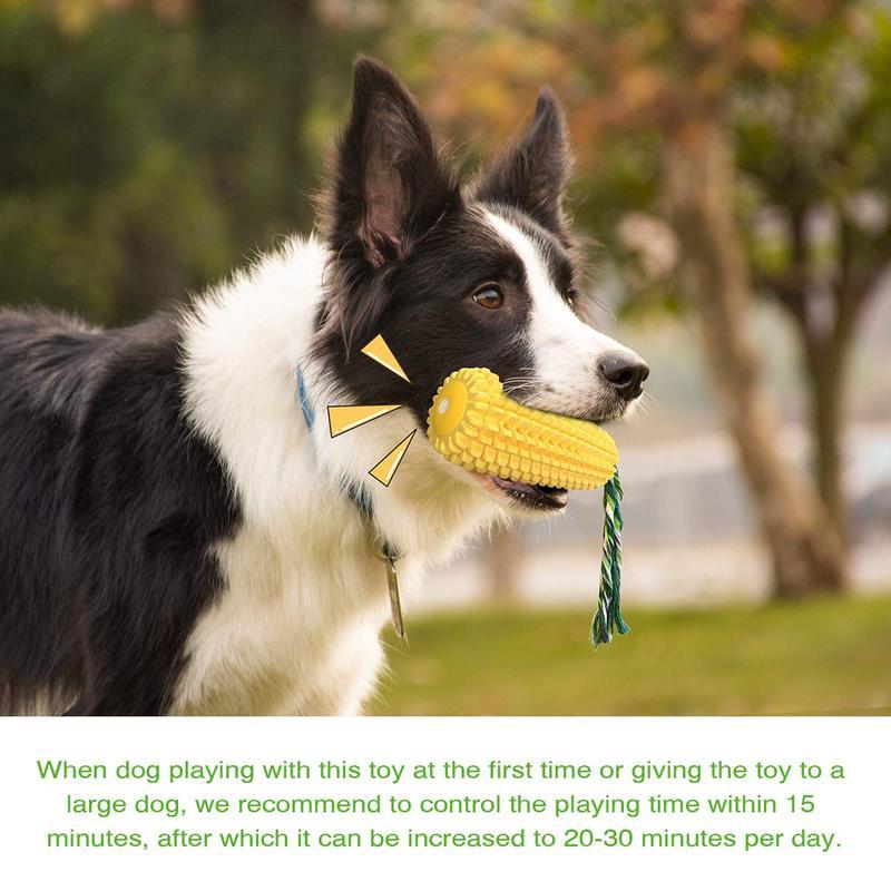 Squeaky Corn On Cob Toy