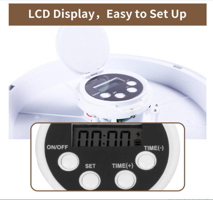 Automatic 6 Meal Timed Pet Feeder