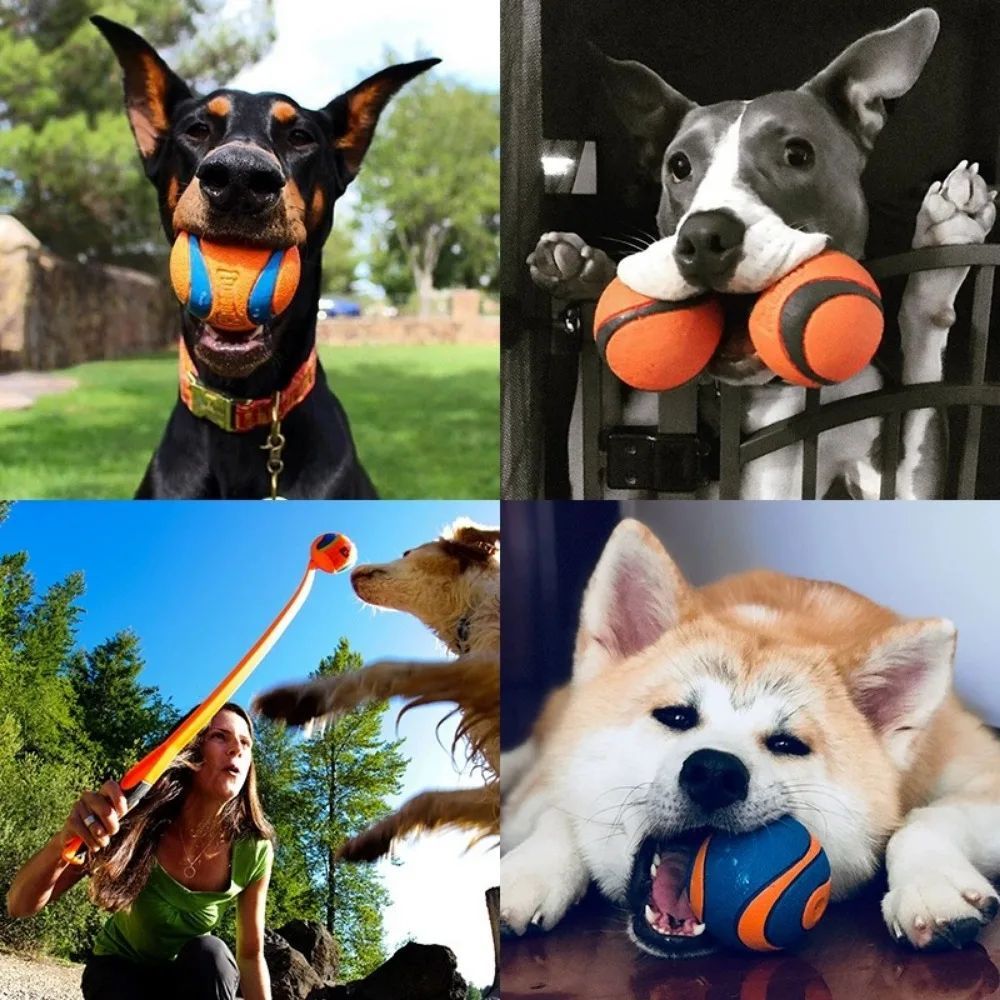 Durable rubber ball