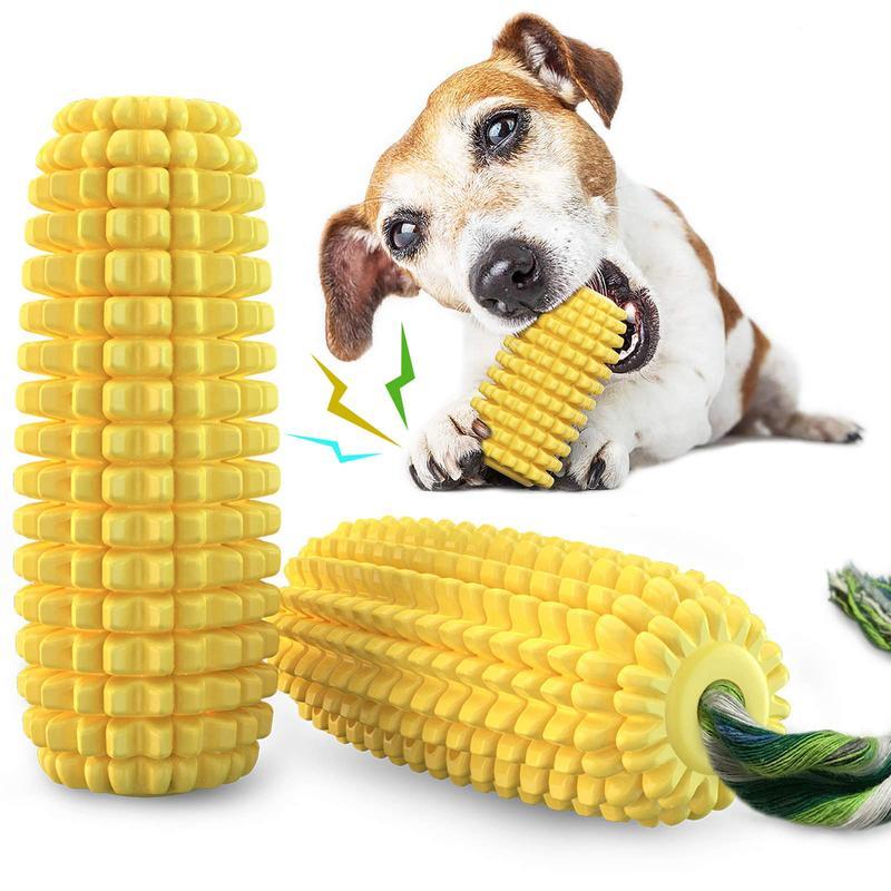 Squeaky Corn On Cob Toy