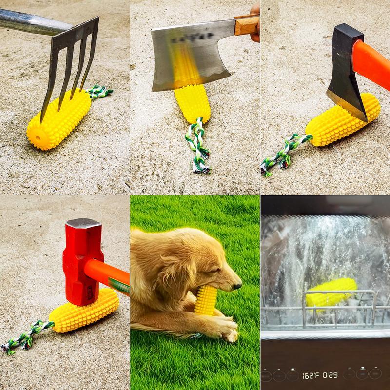 Squeaky Corn On Cob Toy
