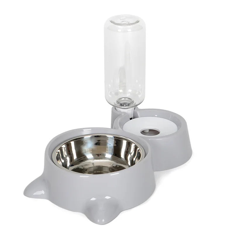 Cat Bowl & Automatic Water Feeder