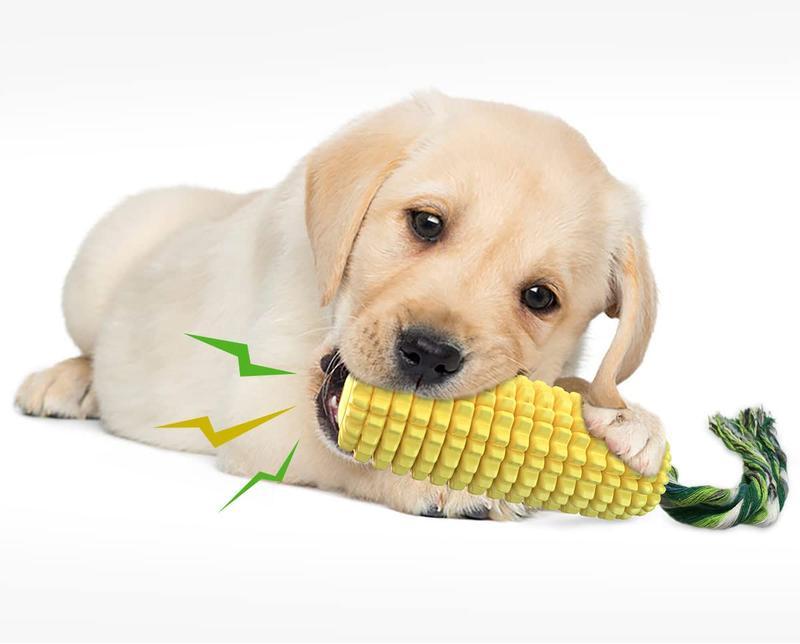 Squeaky Corn On Cob Toy