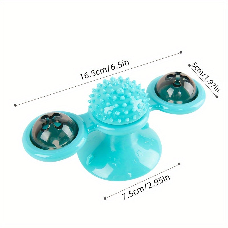 Windmill Rotating Interactive Cat Toy