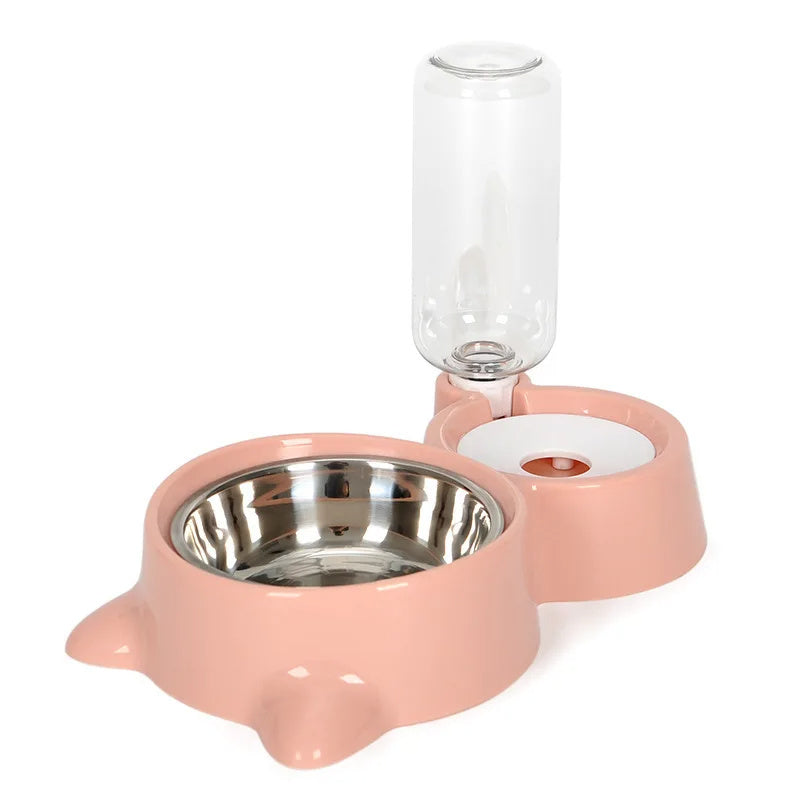 Cat Bowl & Automatic Water Feeder