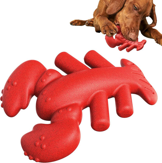 Lobster chew toy for large breeds