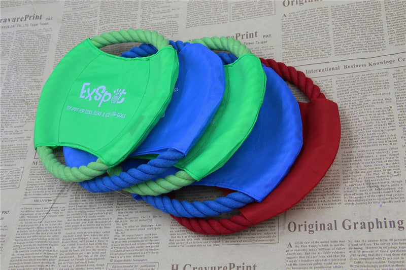 Flying Frisbee Rope Toy