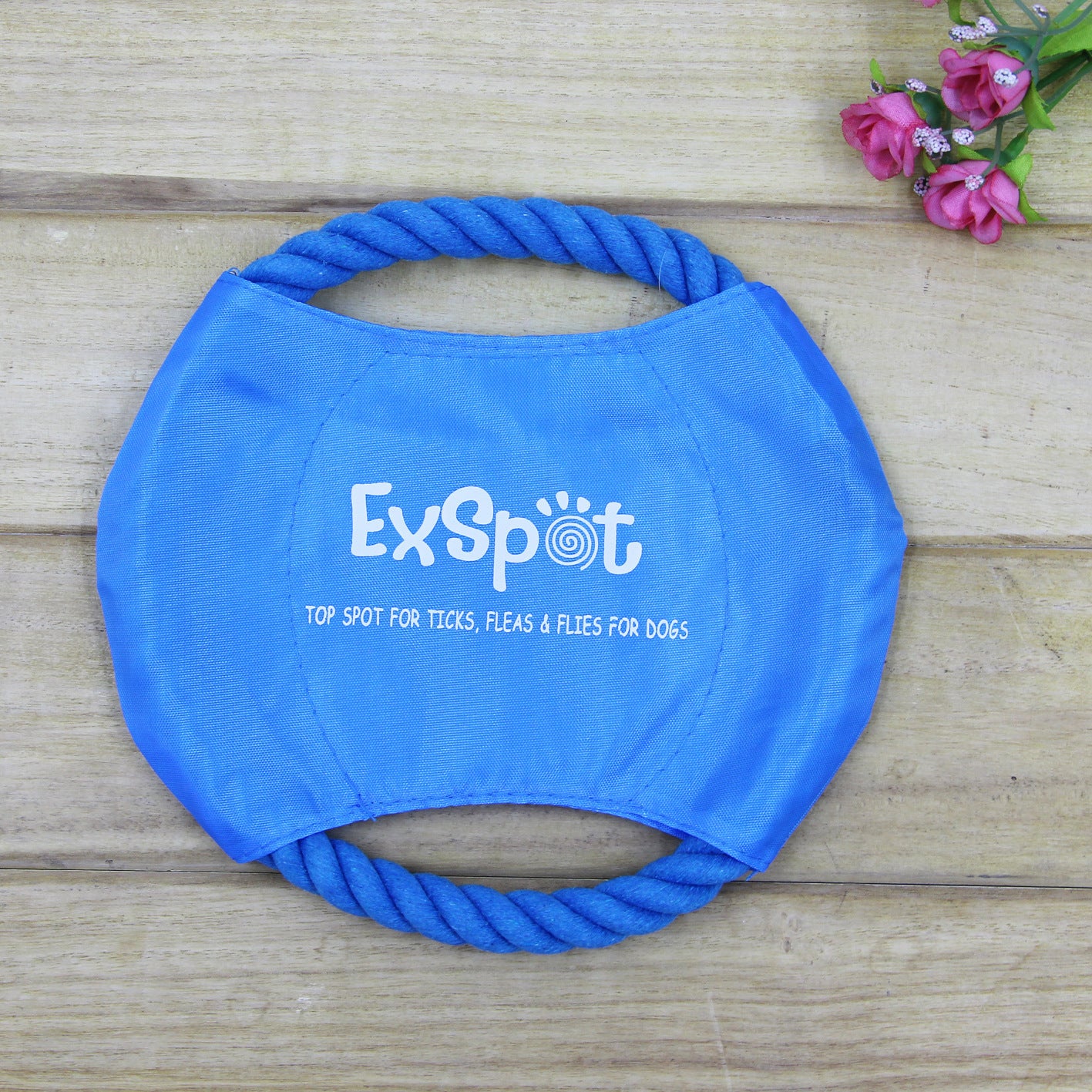 Flying Frisbee Rope Toy