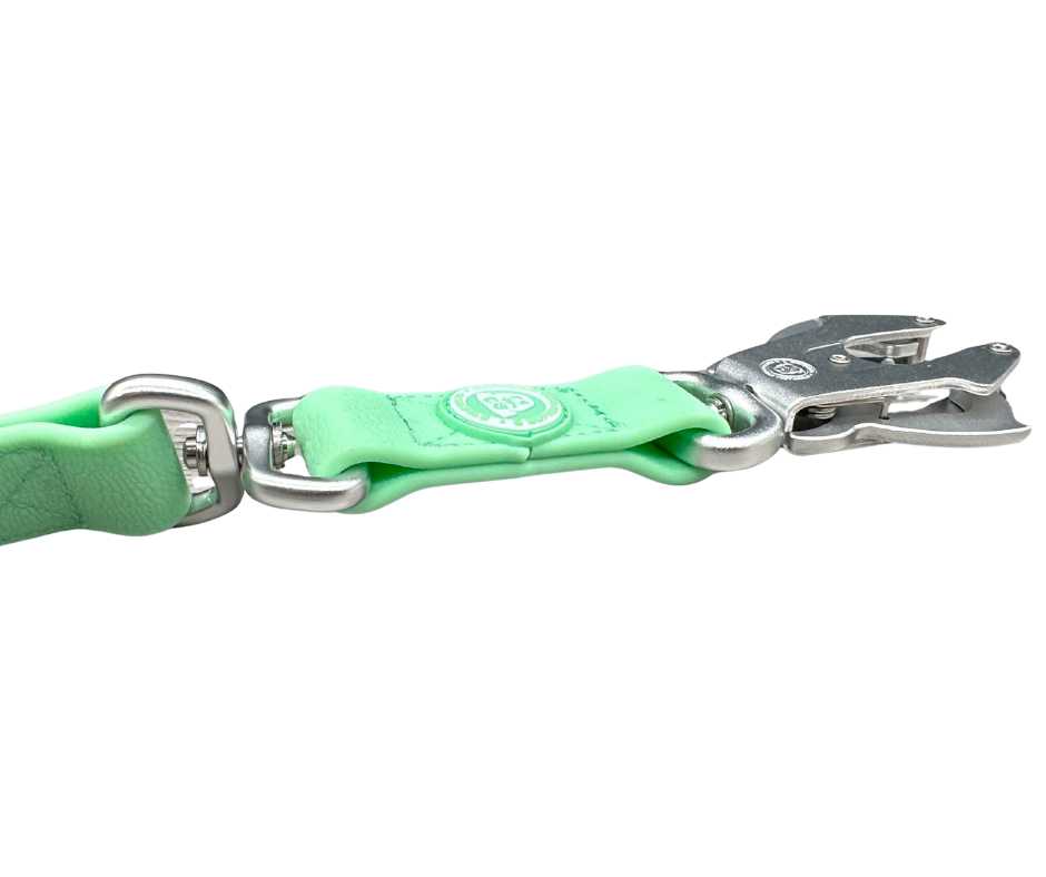 BTactical™ Extra-Strong PVC Frog Clip Dog Lead | Pastel Green