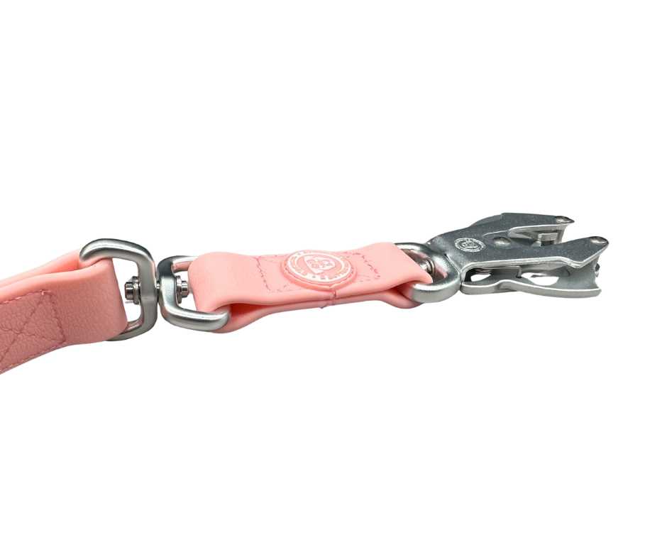 BTactical™ Extra-Strong PVC Frog Clip Dog Lead | Pastel Pink