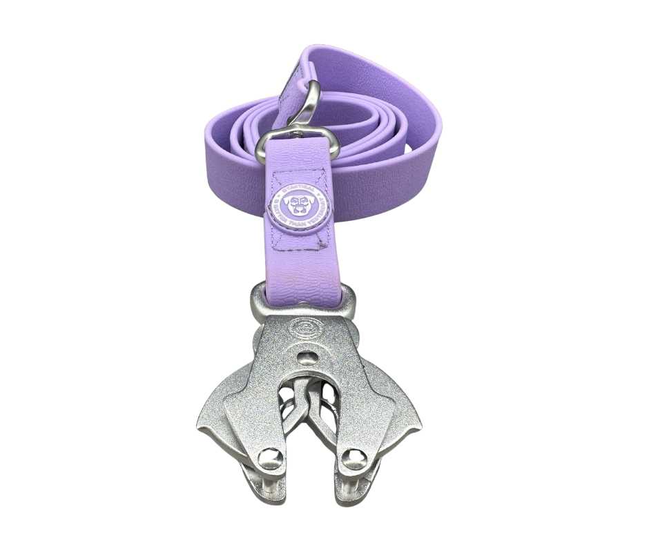 BTactical™ Extra-Strong PVC Frog Clip Dog Lead | Pastel Purple