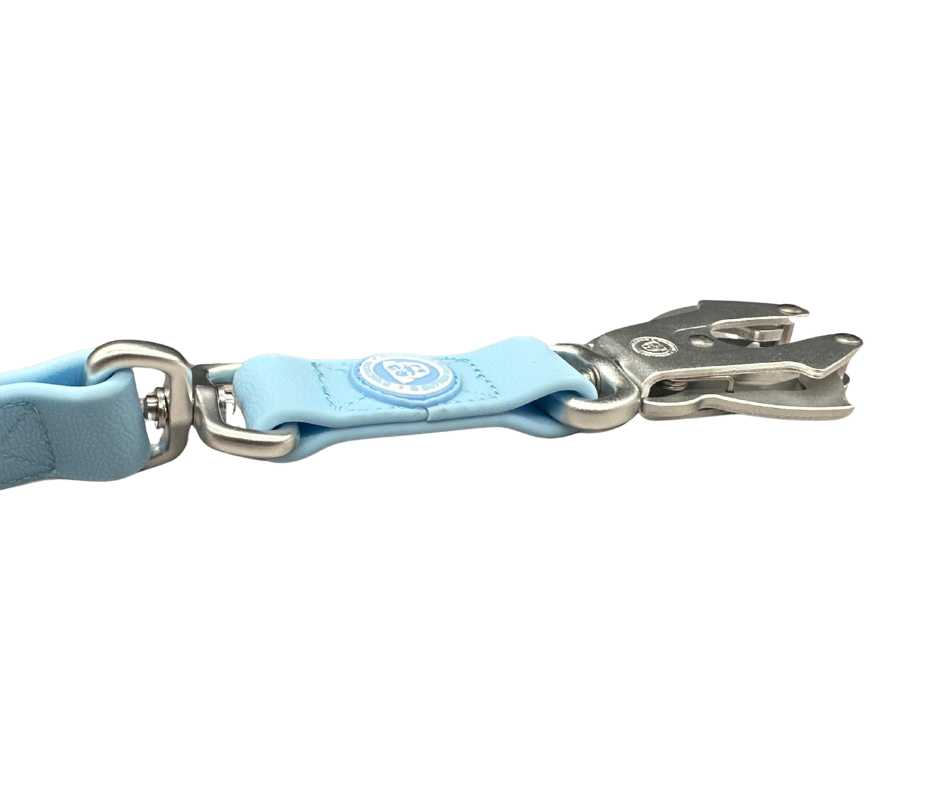 BTactical™ Extra-Strong PVC Frog Clip Dog Lead | Pastel Blue