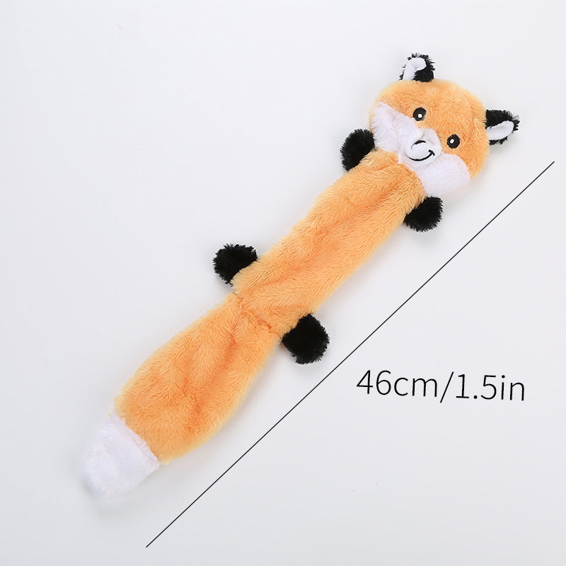 Crinkly Animals Dog Toy