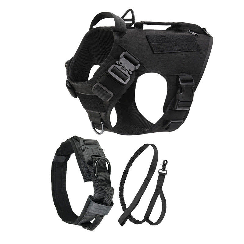 Tactical Dog Vest, Collar & Leash