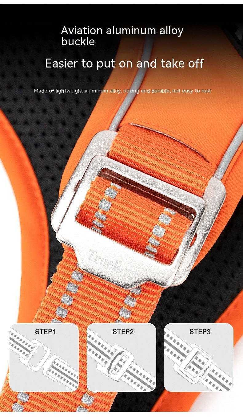 Orange Dog harness - cordura