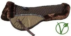 Rhinegold Luxe Fur Saddle Half Pad