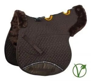 Rhinegold Luxe Fur Vented Numnah
