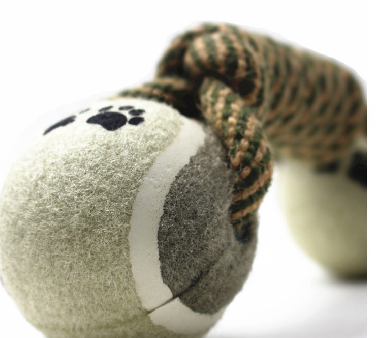 Tennis ball Dumbbell Dog Toy