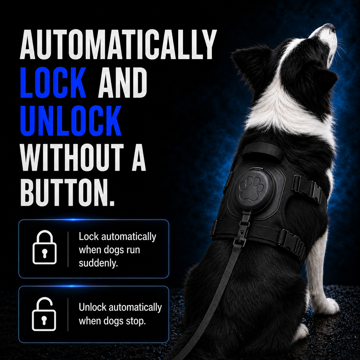 Click & Go™ Harness - Auto-Locking Built-in Lead