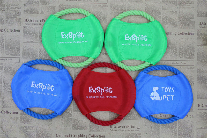 Flying Frisbee Rope Toy
