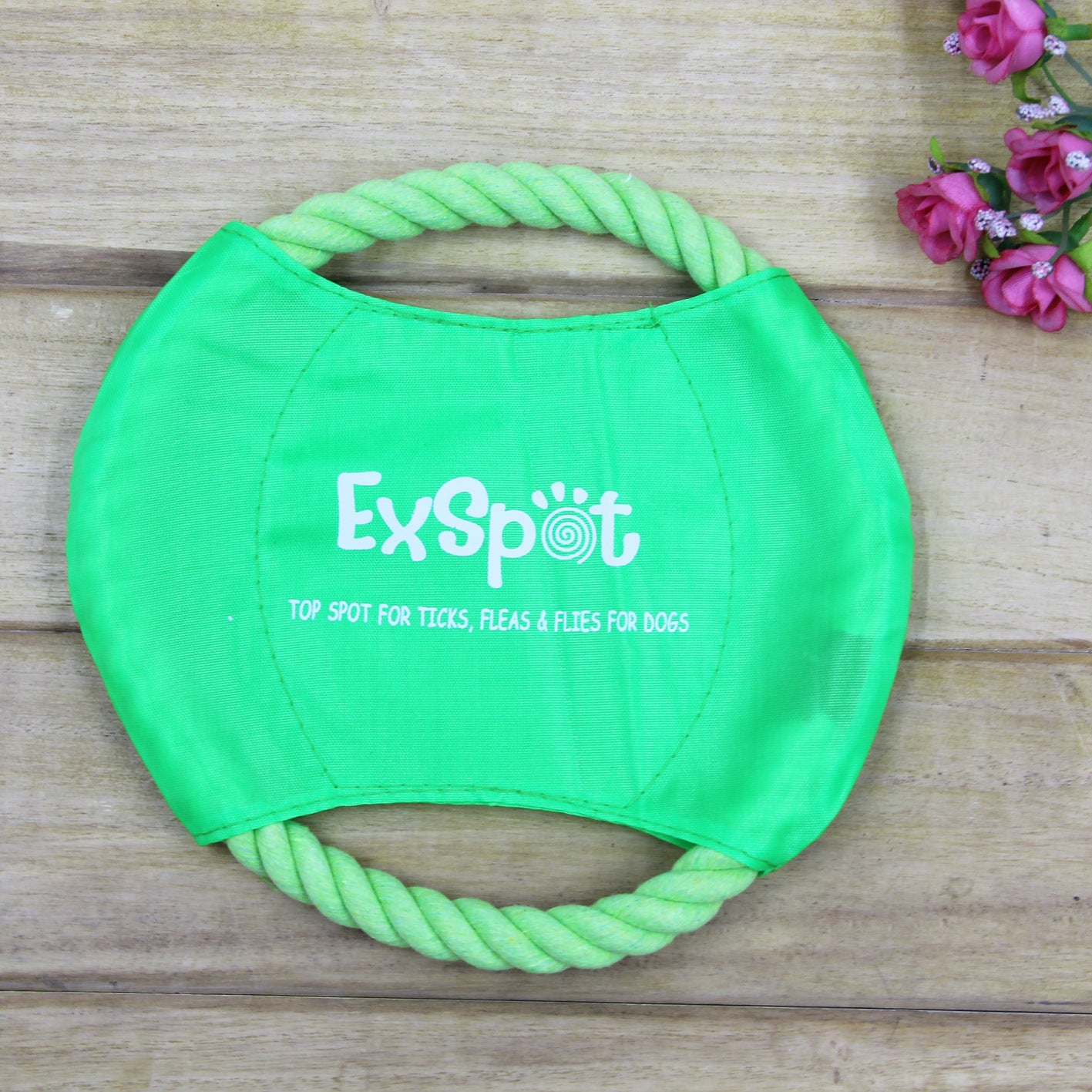 Flying Frisbee Rope Toy