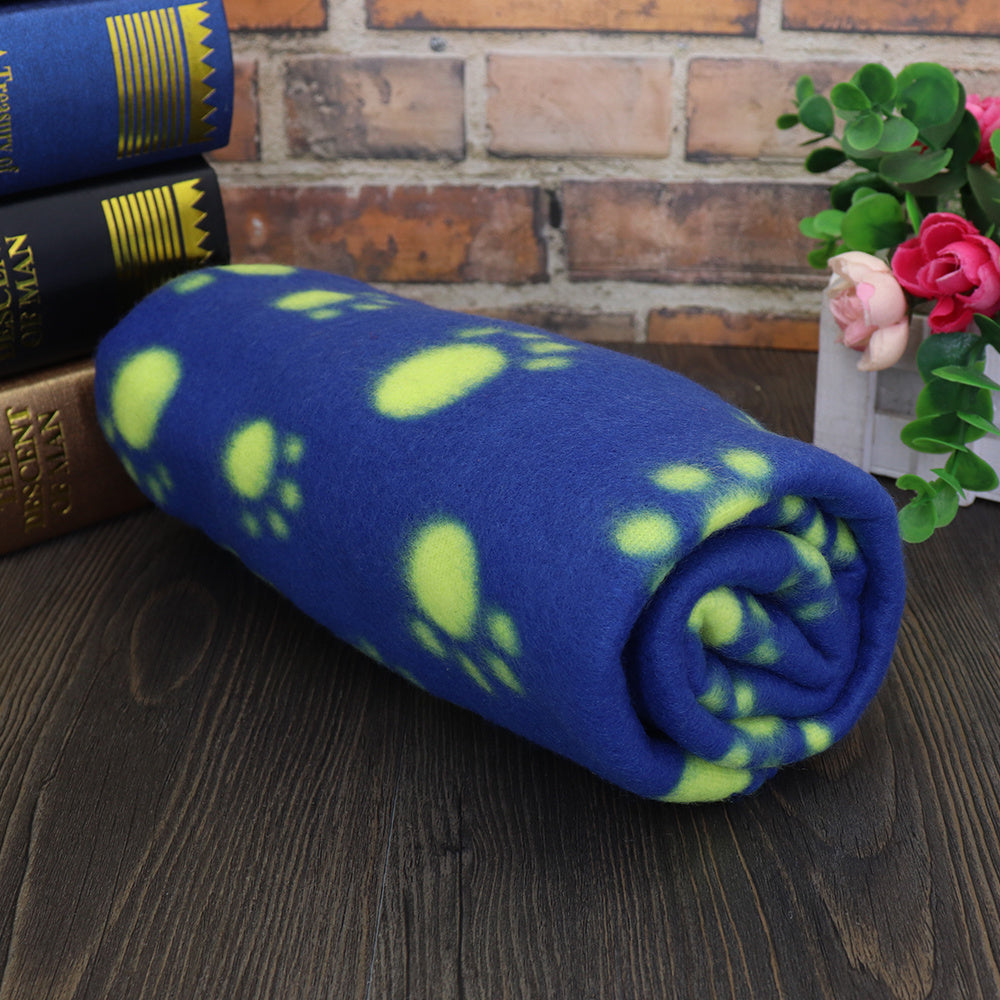 Paw Print Blanket