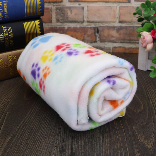 Paw Print Blanket