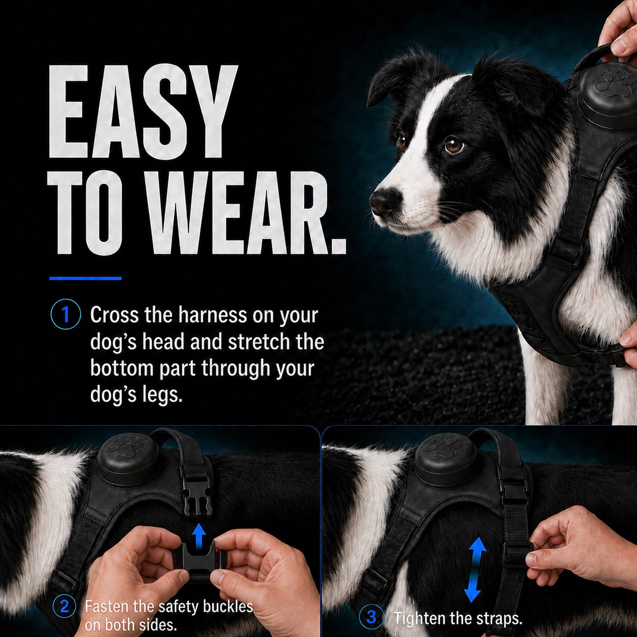 Click & Go™ Harness - Auto-Locking Built-in Lead