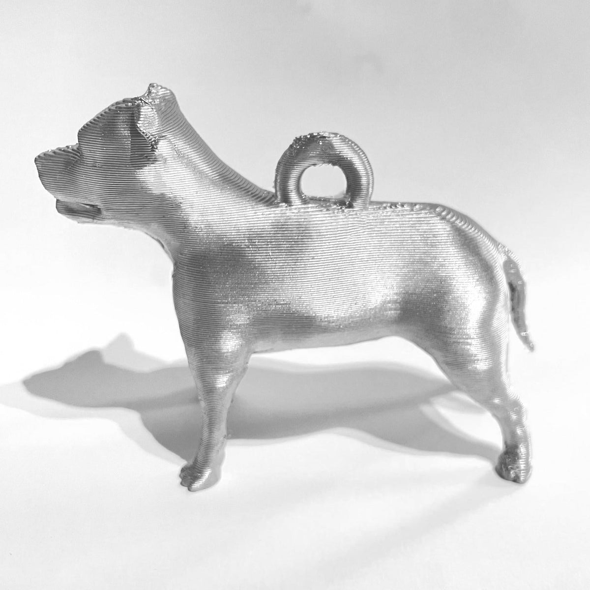 Staffordshire Bull Terrier Dog Christmas Tree Bauble Decoration Ornament For Xmas Noel