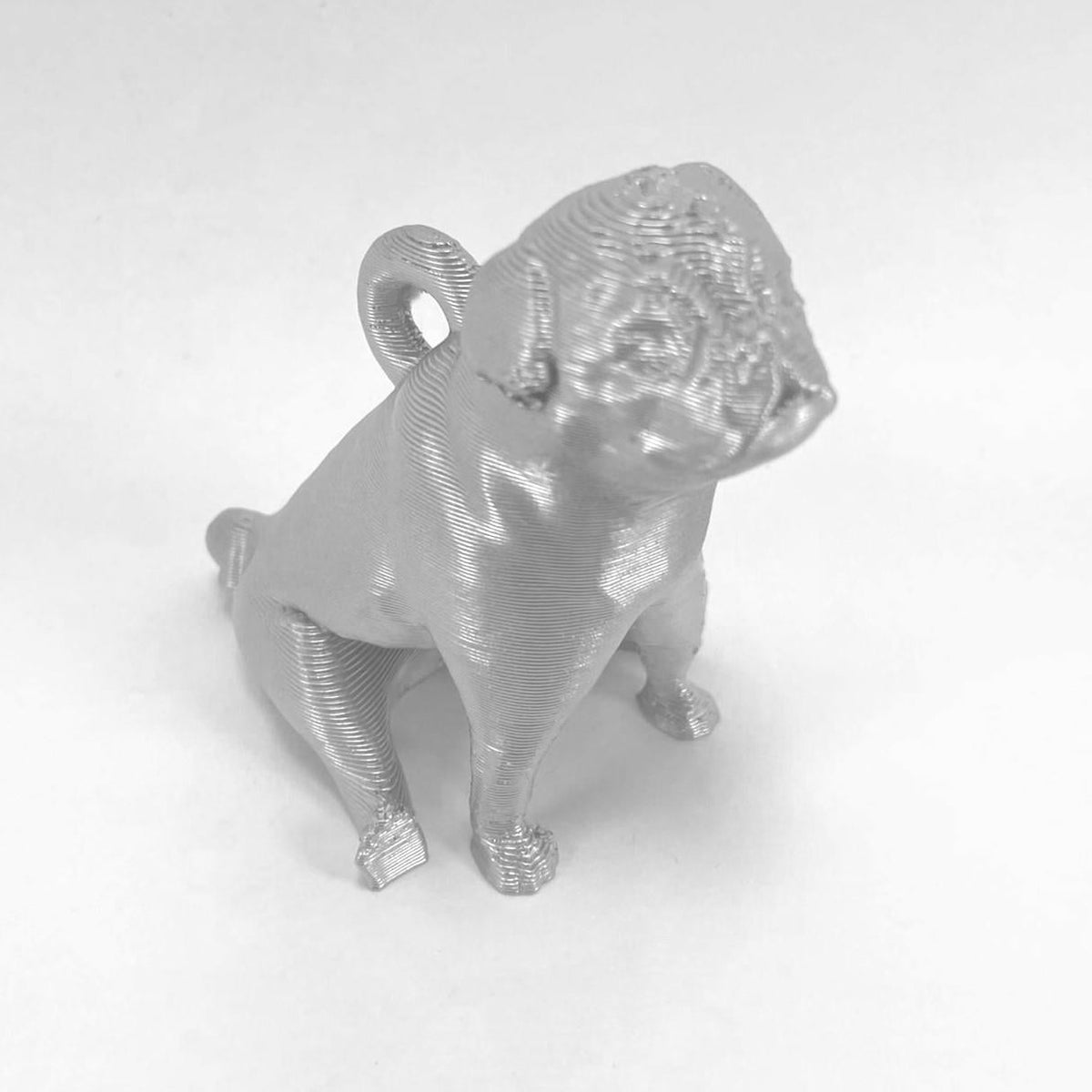 Pug Dog Christmas Tree Bauble Decoration Ornament For Xmas Noel